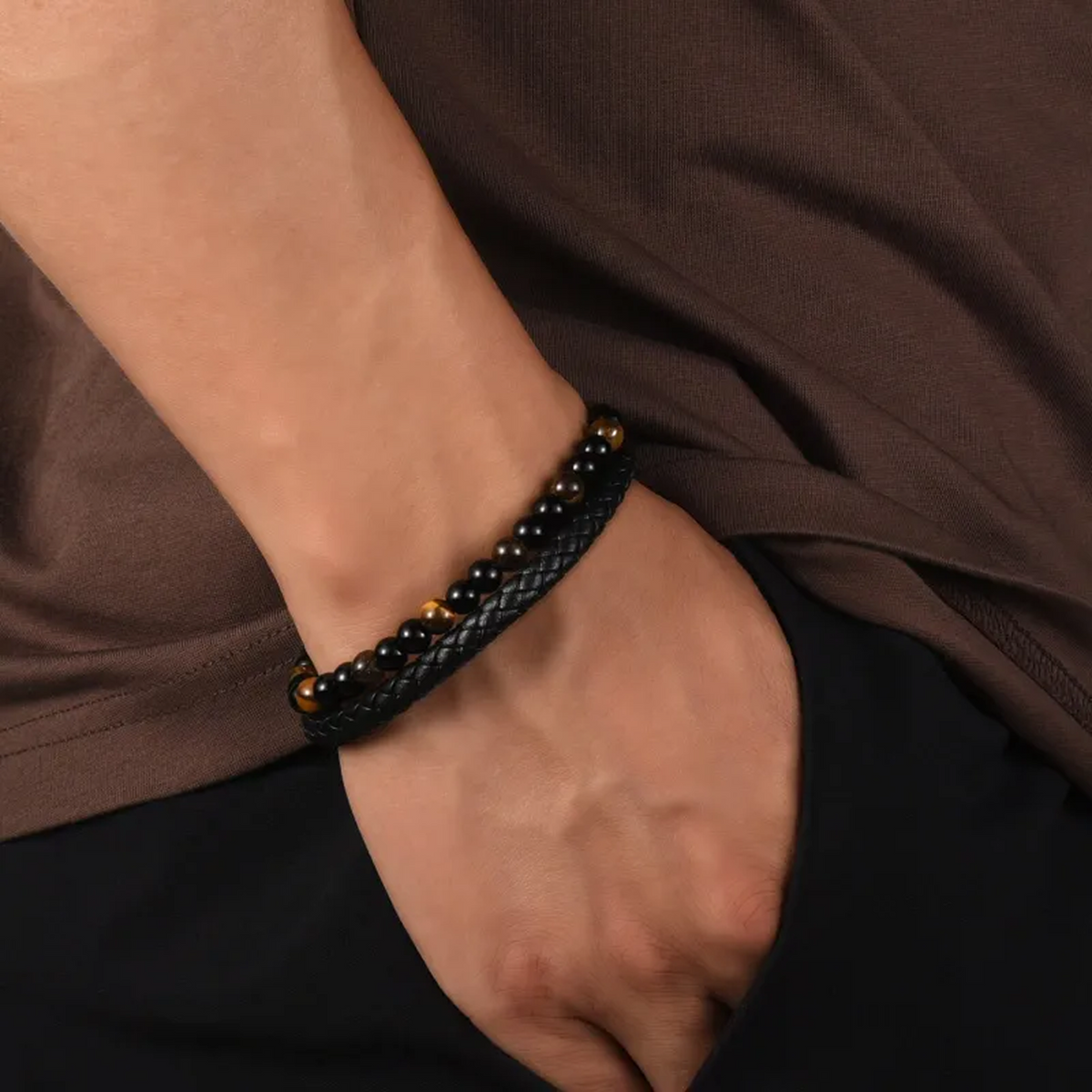 El Escudo de un Hijo – Pulsera Ojo de Tigre
