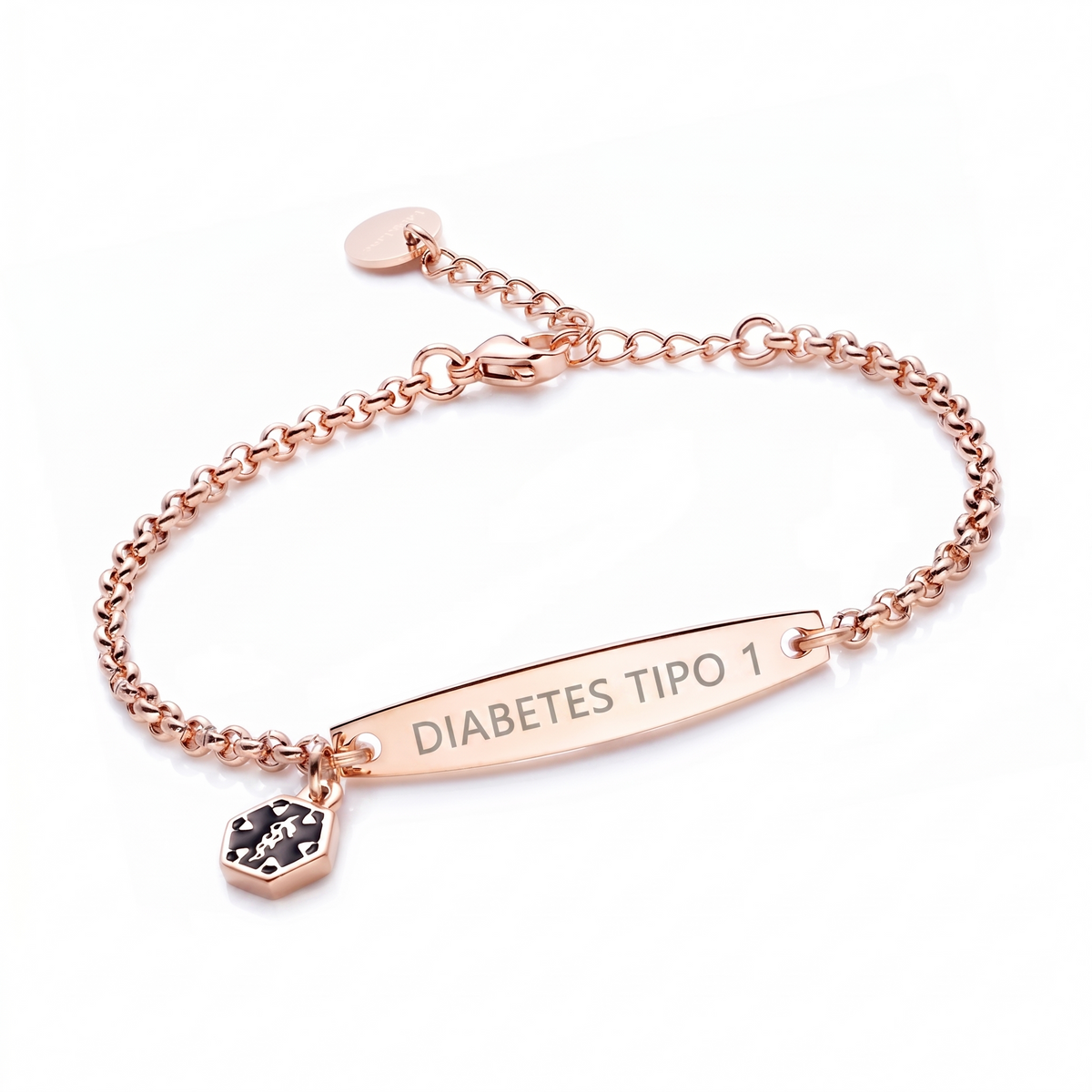 Pulsera de identificación para la diabetes