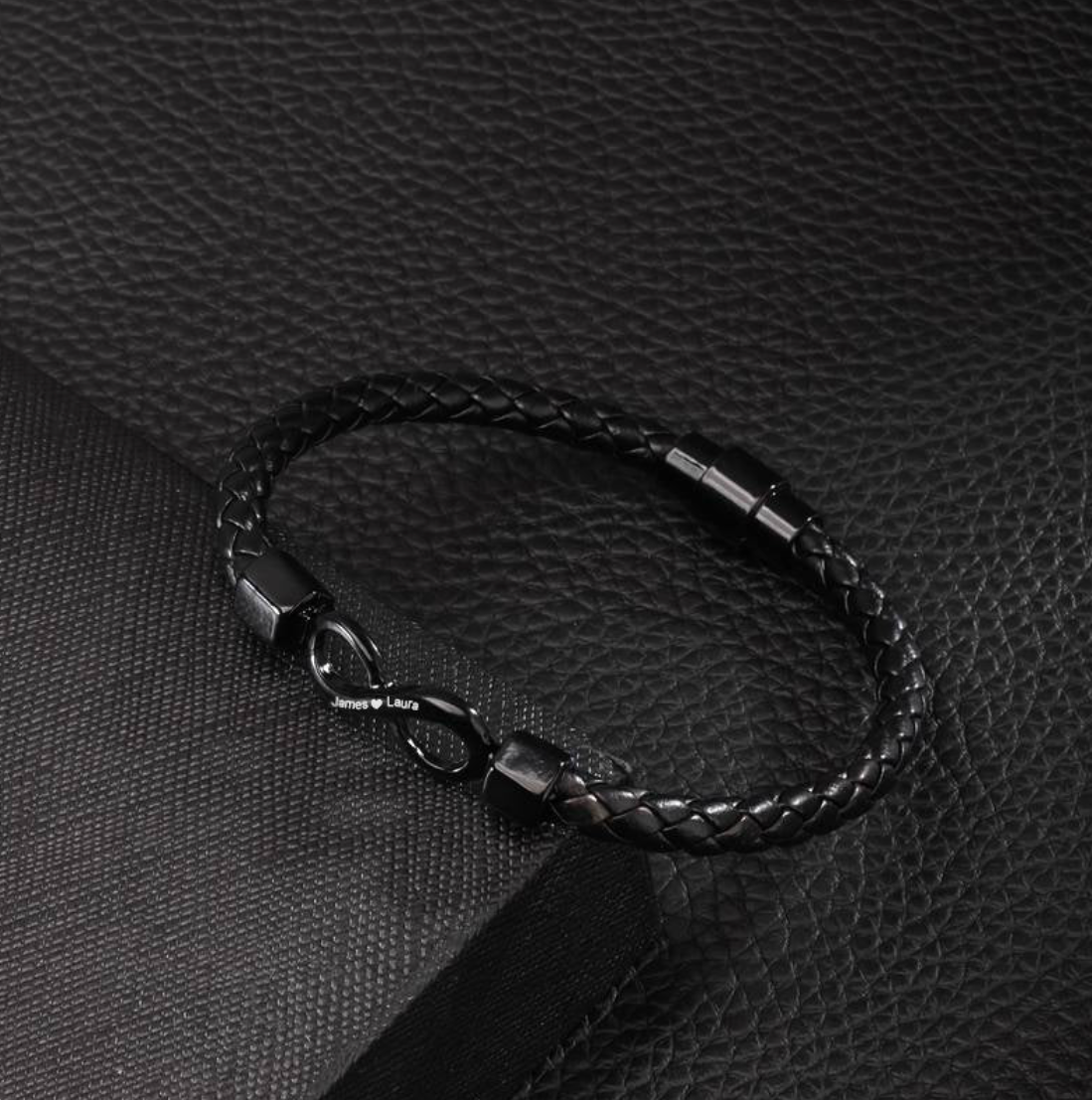 “Para mi hombre” Pulsera grabada