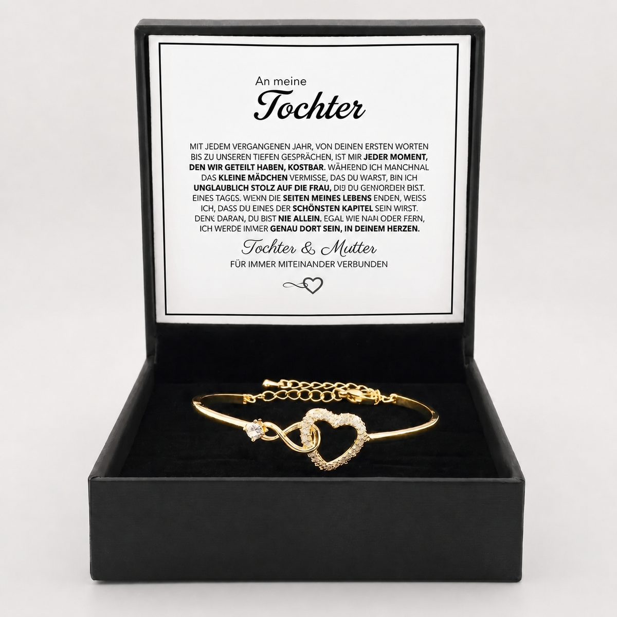 An meine Tochter – Armband Für immer verbunden