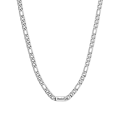 Collar Cubano Personalizado Multinombre