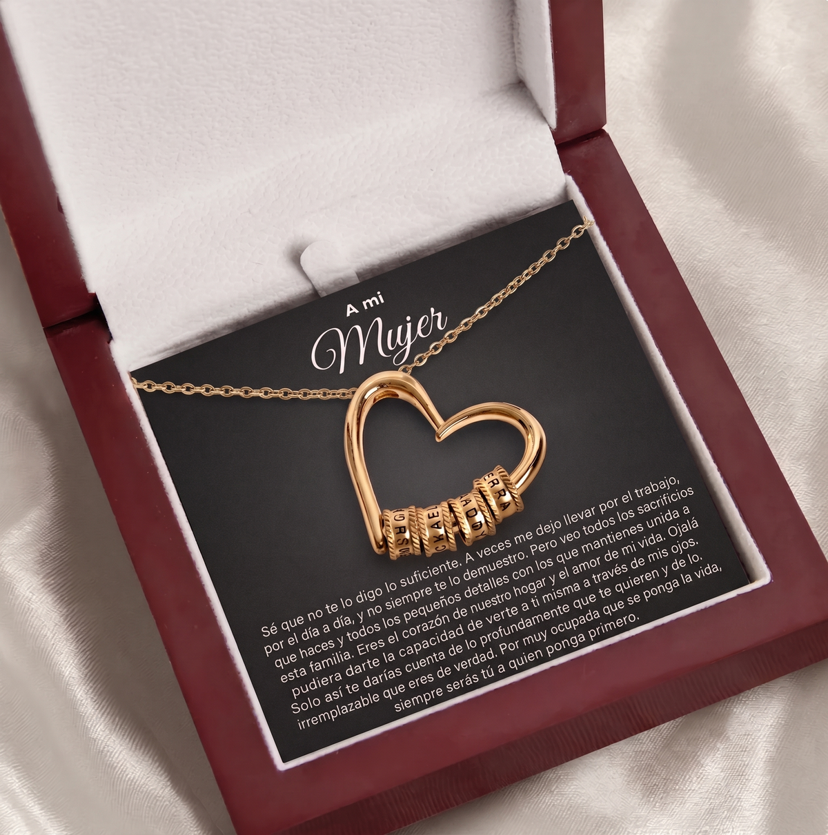 "El Corazón de la Familia" – Collar
