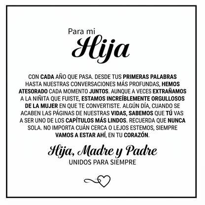 Pulsera "Para Mi Hija" — Conexión Eterna