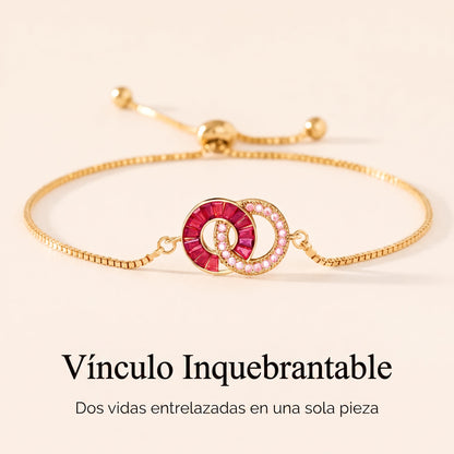 Pulsera de Piedras de Nacimiento Entrelazadas