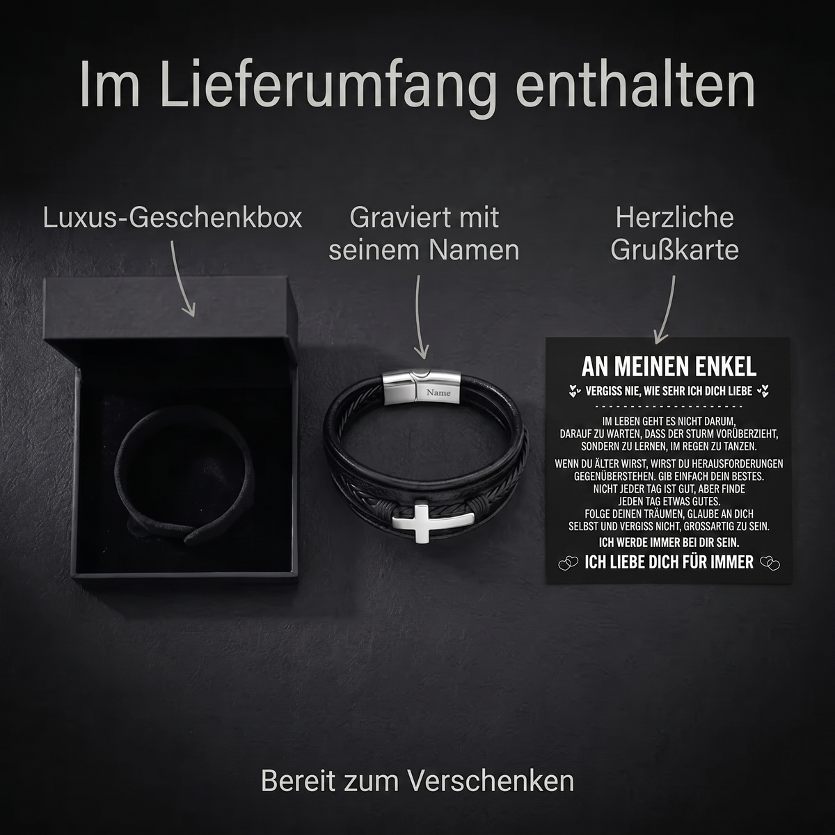 Ewiger Beschützer – Armband für deinen Enkel