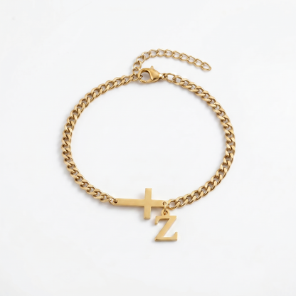 Pulsera Inicial y Cruz Nivora™