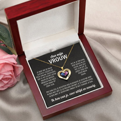 Altijd van jou hartketting