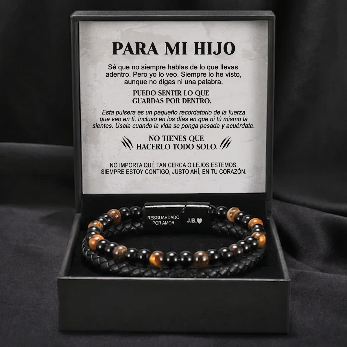 El Escudo de un Hijo – Pulsera Ojo de Tigre