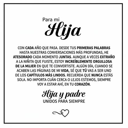Pulsera "Para Mi Hija" — Conexión Eterna