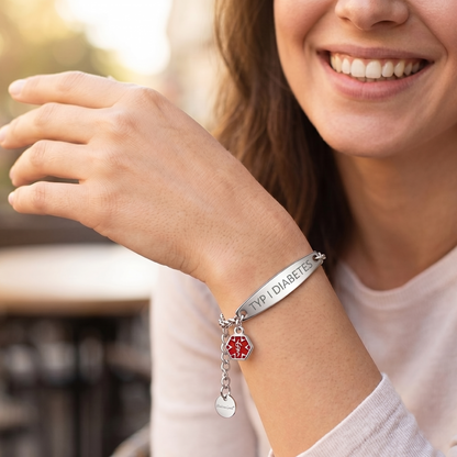 Diabetes-Bewusstseins-Armband