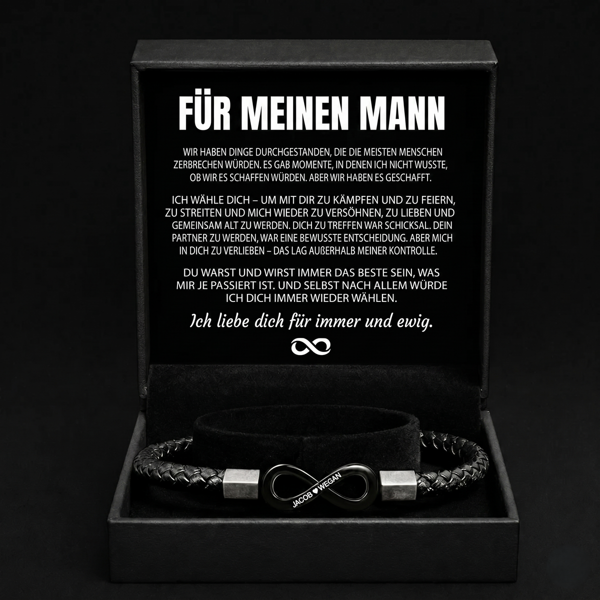 Personalisiertes Armband "FÜR MEINEN MANN"
