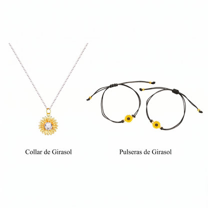 Collar Colgante de Girasol