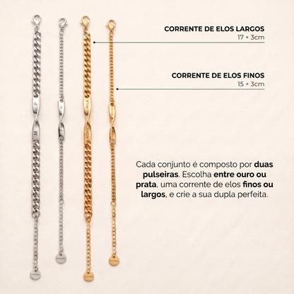 Nivora - Pulseira Duo