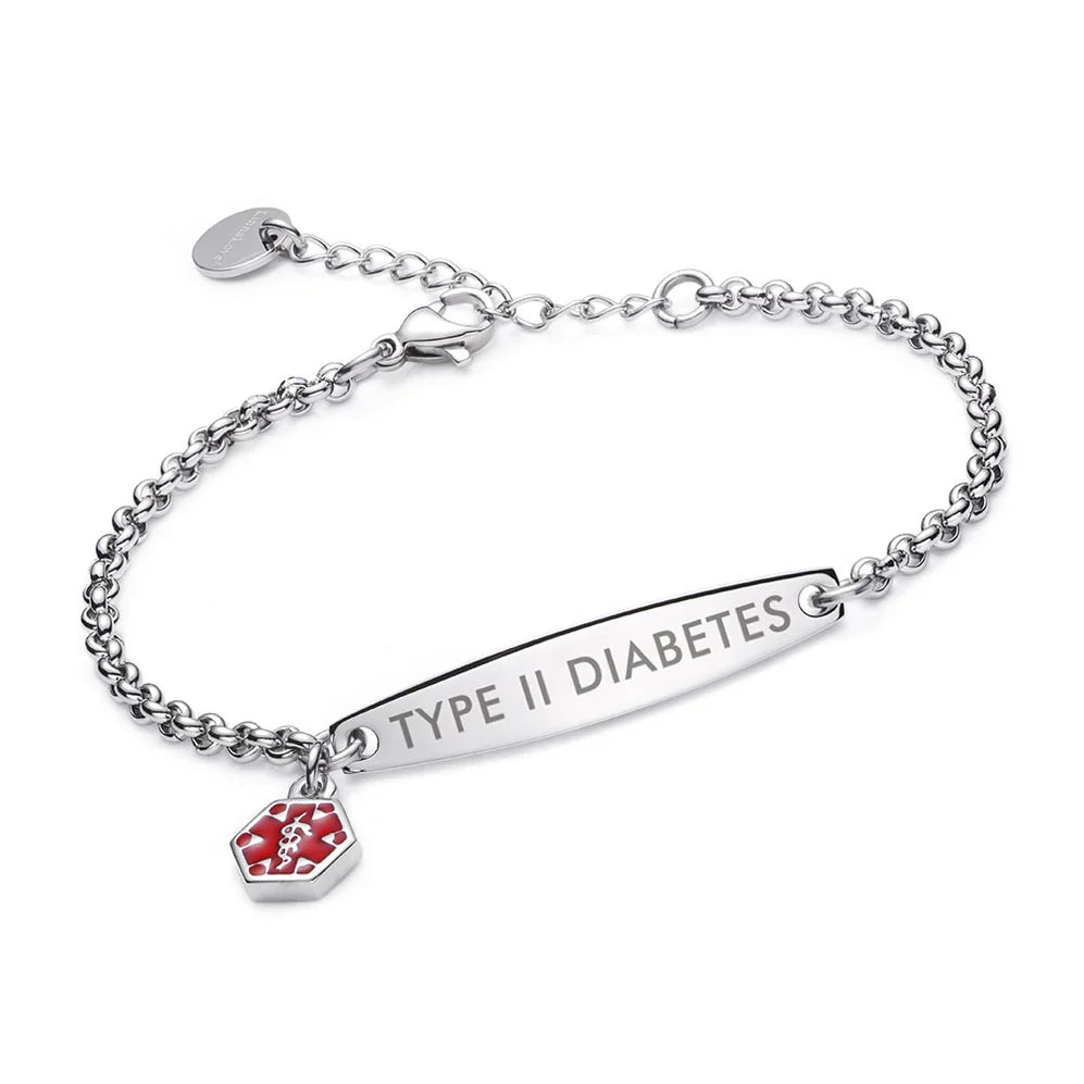 Diabetes alarmarmband