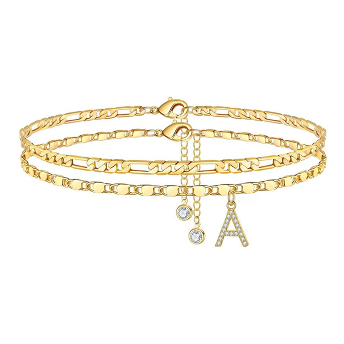 Signature Letter Anklet