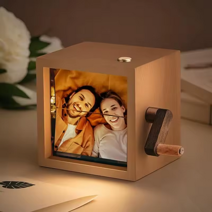 Leuchtende Erinnerungsbox