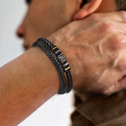 Pulsera grabada «Para mi nieto»