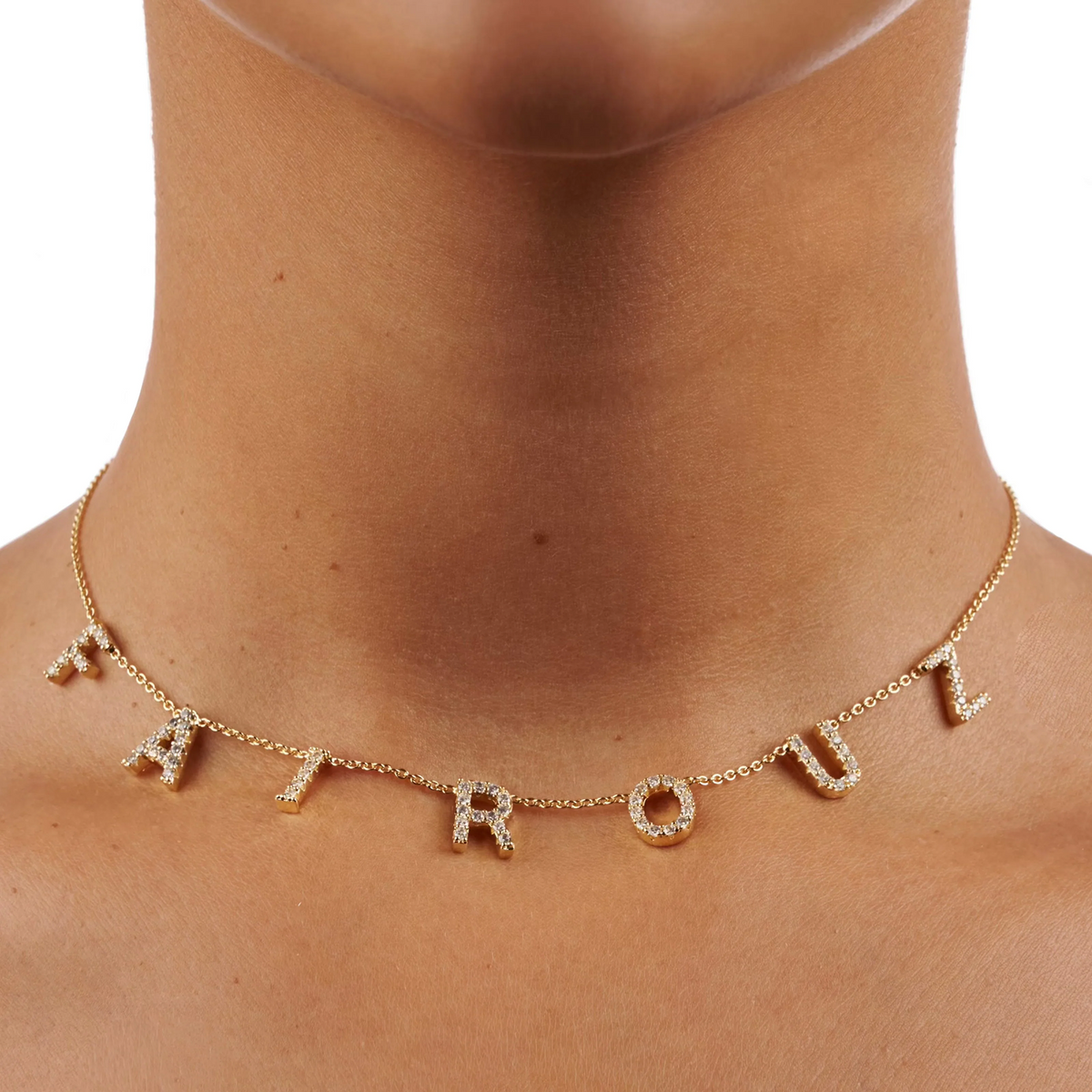 Diamond Name Necklace