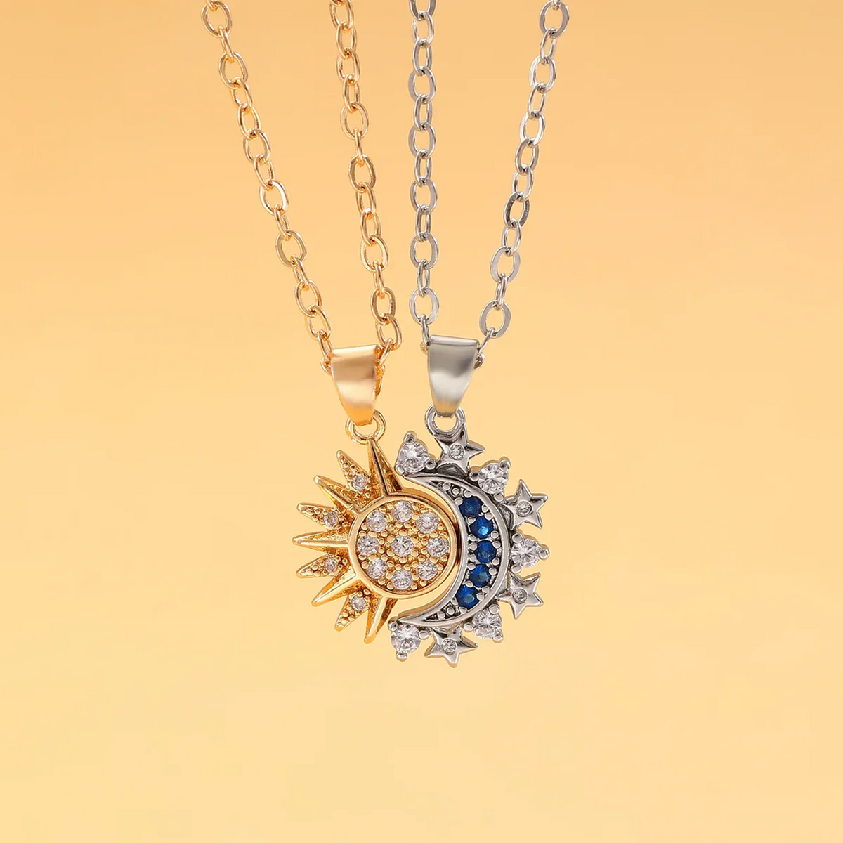 Sun and Moon Necklace