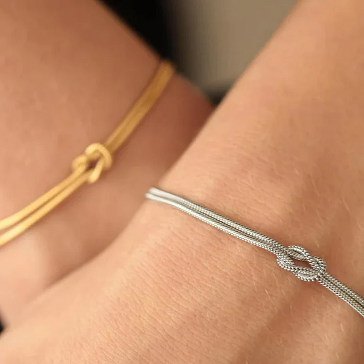 Voor altijd knoop-armband