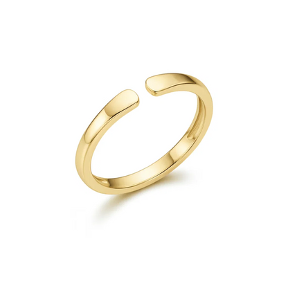 Anillo Ajustable con Iniciales — Whisper