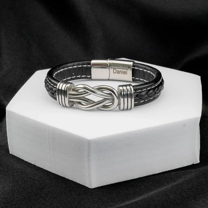 Gegraveerde Armband Voor Mijn Zoon